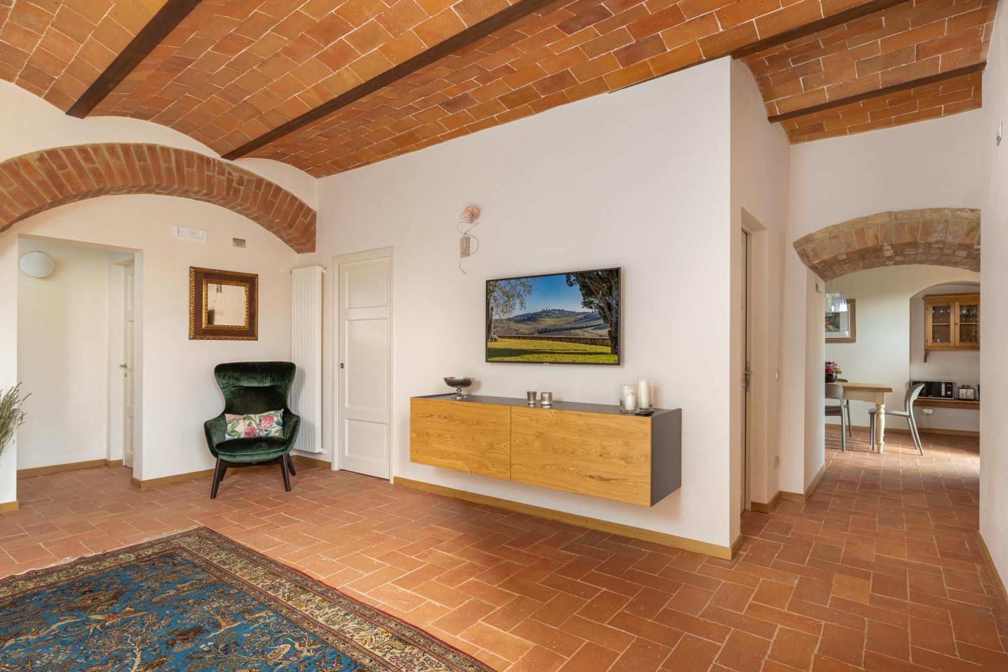 Il Castro Luxury Apartments Сан Джиминяно Екстериор снимка
